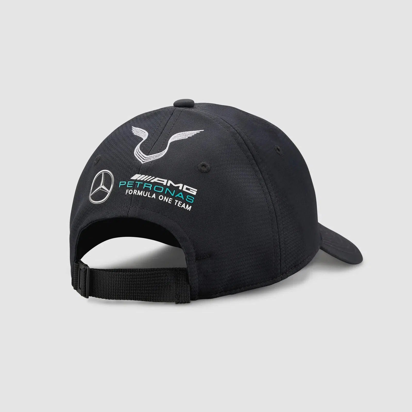 Gorra Mercedes del Piloto Lewis Hamilton Negra 2022