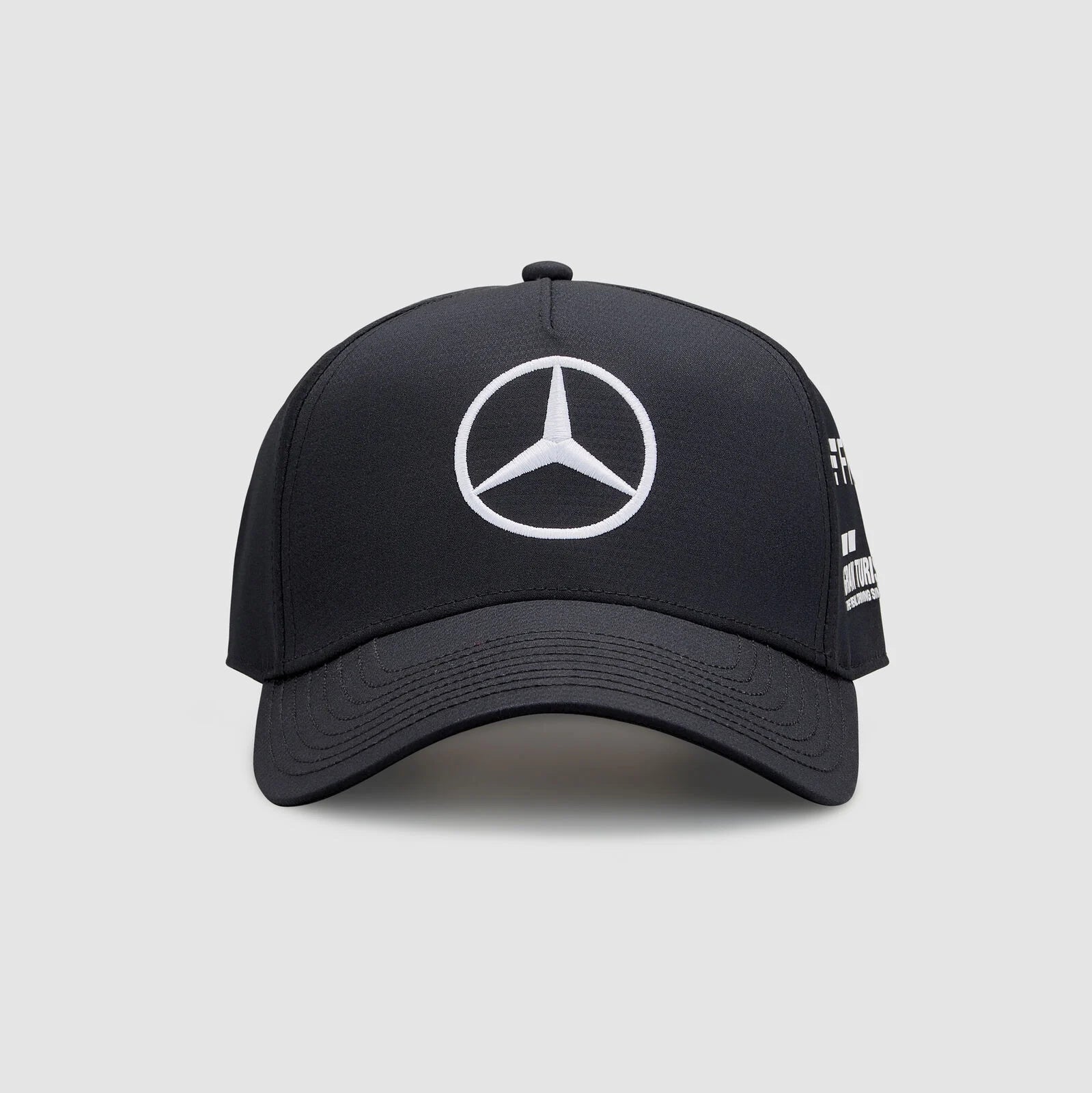Gorra Mercedes del Piloto Lewis Hamilton Negra 2022