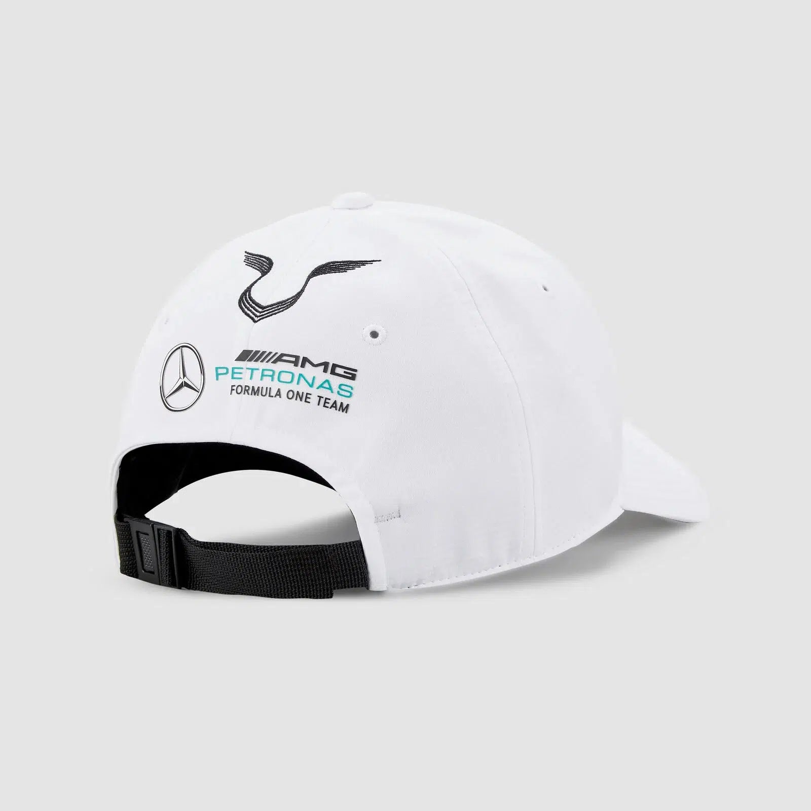 Gorra Mercedes del Piloto Lewis Hamilton Blanca 2022