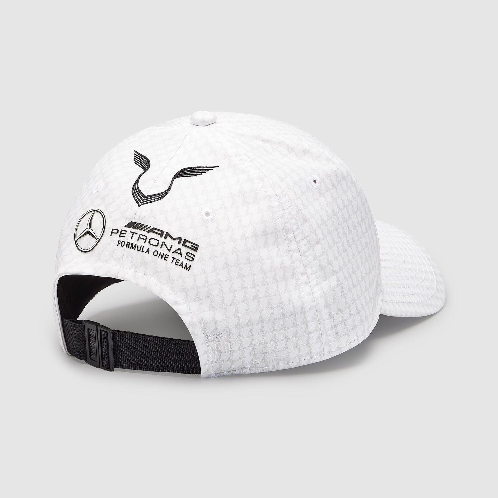 Gorra Mercedes Blanca del Piloto Hamilton 2023