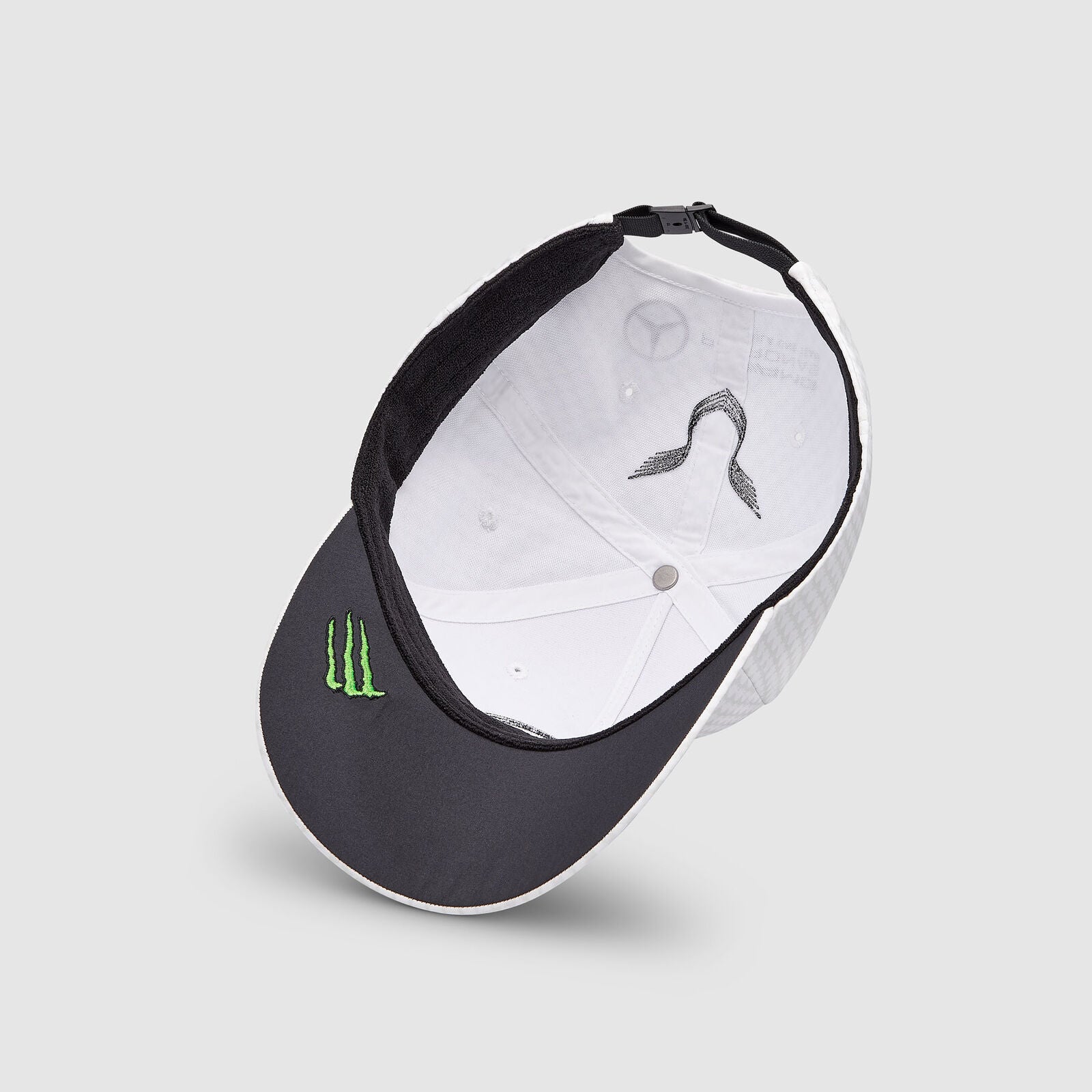 Gorra Mercedes Blanca del Piloto Hamilton 2023