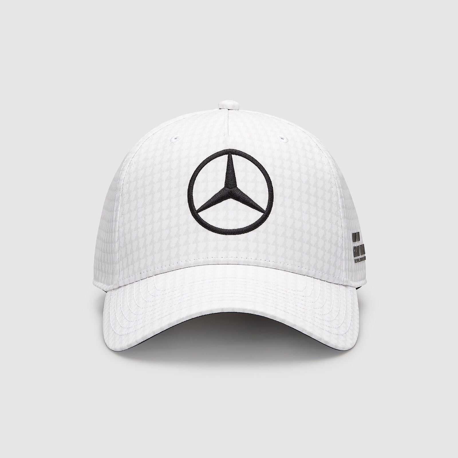 Gorra Mercedes Blanca del Piloto Hamilton 2023