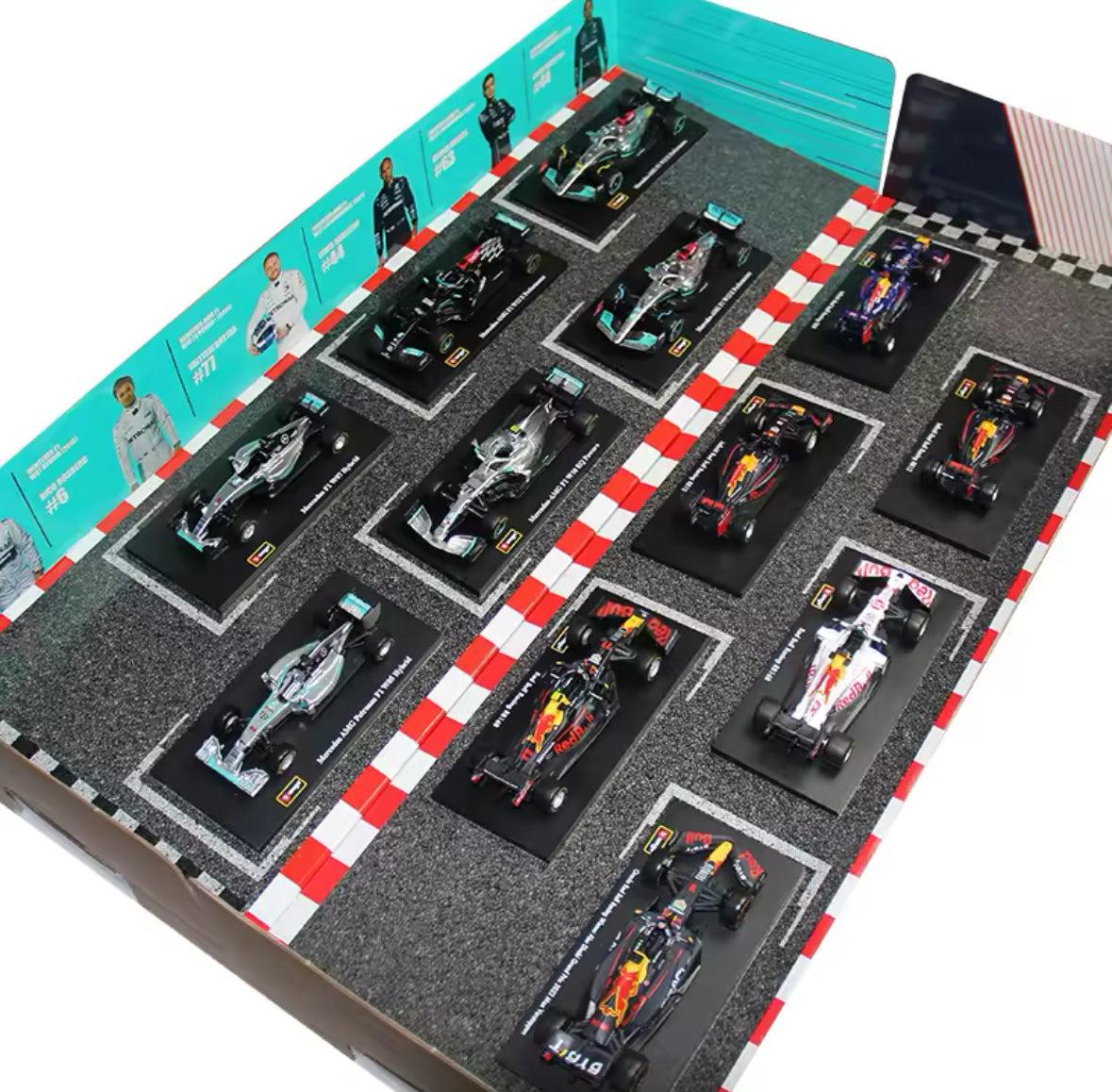 Set de 6 Carros de Mercedes Bburago