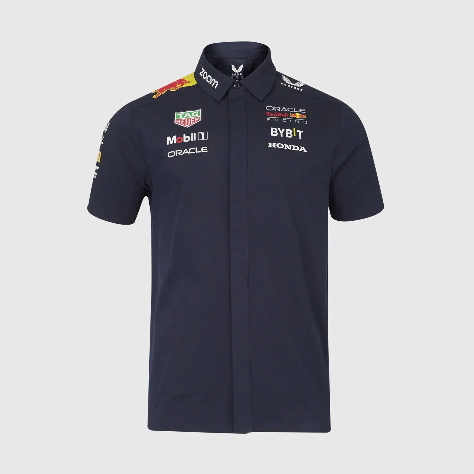 Camisa de Botones del Equipo Red Bull Racing 2024 (5-10 Días Hábiles)