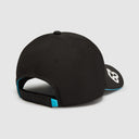 Gorra Negra Mercedes del Piloto George Russell 2024