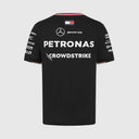 Playera Negra del Equipo Mercedes 2024 (5-10 Días Hábiles)