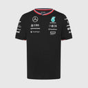 Playera Negra del Equipo Mercedes 2024 (5-10 Días Hábiles)