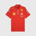 Camiseta Estilo Polo de Ferrari 2024