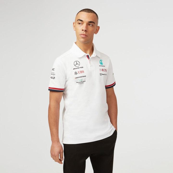 Mercedes Polo Hombre 2022 | Ropa Oficial para Fans de F1